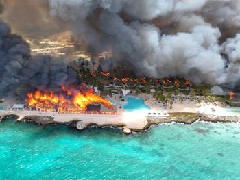 El incendio ocurrió este viernes en República Dominicana.&nbsp;
