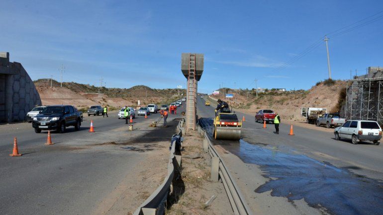 Este finde Vialidad cortará la Ruta 7 a la altura del tercer puente.