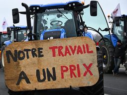 Francia, fue el centro de las protestas agrícolas en Europa.