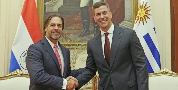 En el foro participarán el presidente de Uruguay, Luis Lacalle Pou, del presidente de Paraguay, Santiago Peña. En el foro participarán el presidente de Uruguay, Luis Lacalle Pou, del presidente de Paraguay, Santiago Peña.