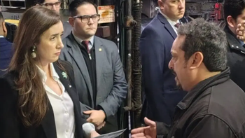 Momentos de tensión vivió la vicepresidenta Victoria Villarruel
