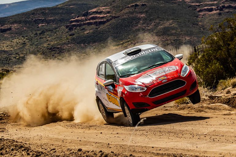 Santiago Ibáñez dominó la primera etapa en las coloradas. Gentileza: Locos por el Rally. Santiago Ibáñez dominó la primera etapa en las coloradas. Gentileza: Locos por el Rally.