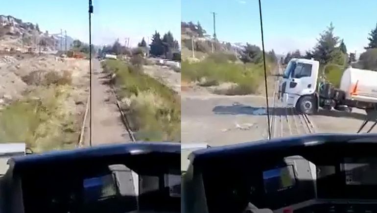 Video: así fue el tremendo accidente del Tren Patagónico