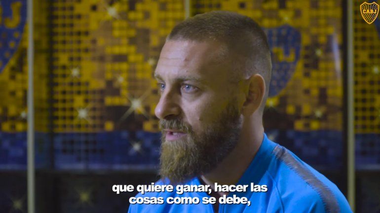 De Rossi: Inevitablemente, todos los caminos me llevaban a Boca