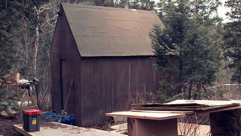 La cabaña de Montana donde vivía y fue detenido Theodore Kaczynski. La cabaña de Montana donde vivía y fue detenido Theodore Kaczynski.