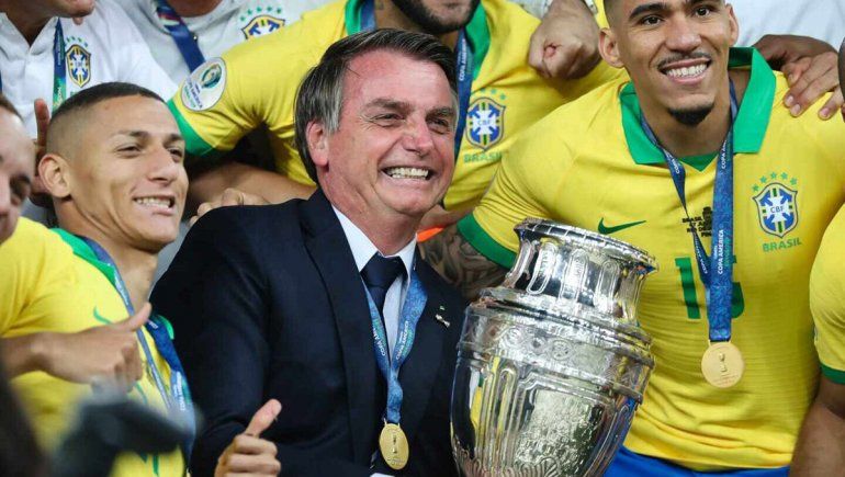 Bolsonaro ratificó la Copa América en Brasil