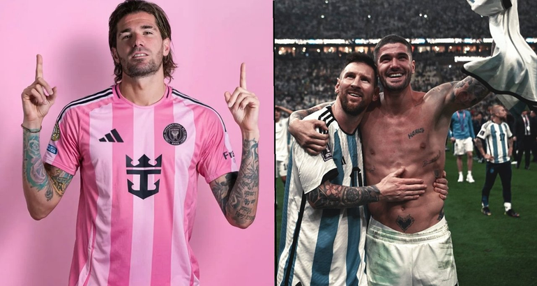 A un paso: qué falta para que Rodrigo de Paul se vaya a jugar con Lionel Messi al Inter Miami