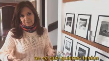 mira el video de cristina mostrando su casa allanada