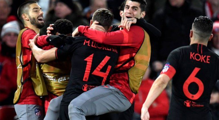 Champions: el Atlético del Cholo eliminó al campeón en un partido vibrante