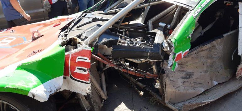 Tremendo golpe en el Top Race Series en Alta Gracia