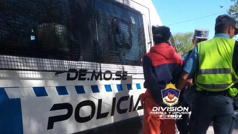 Detuvieron en pleno centro a un prófugo de la Justicia