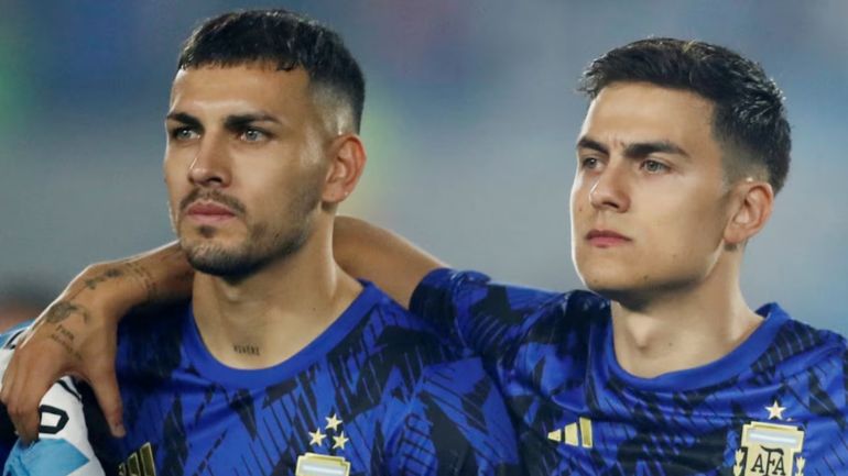 Leandro Paredes y Paulo Dybala