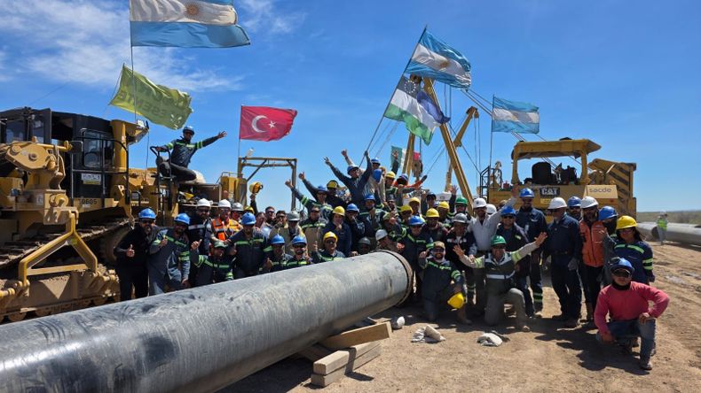 VMOS, la obra que abrirá una nueva vía de exportación de petróleo desde la Patagonia. (Fuente: Gobierno de Río Negro) | LM Neuquen VMOS, la obra que abrirá una nueva vía de exportación de petróleo desde la Patagonia. (Fuente: Gobierno de Río Negro)