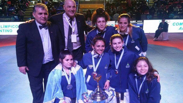 Un equipo de plata armó la selección local de taekwondo