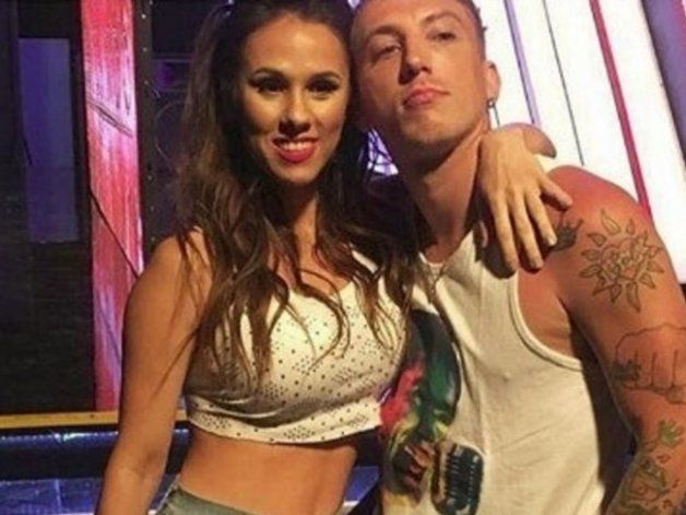 Bomba: El Polaco y Barby reconciliados, en un show y sin barbijo