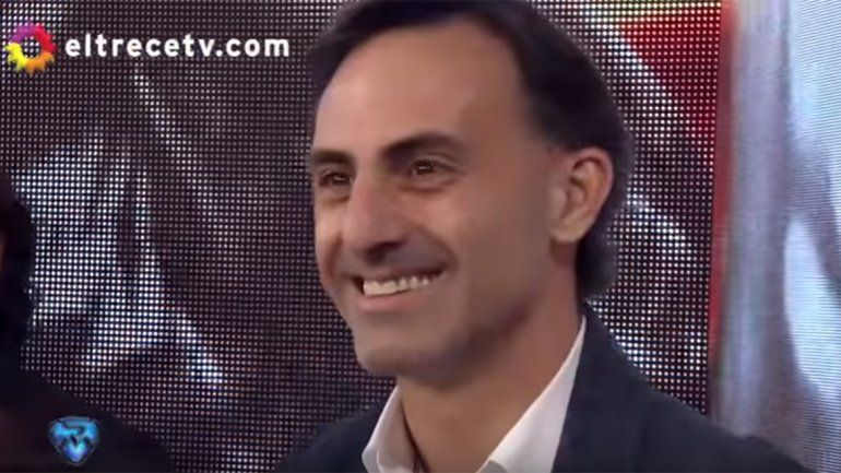 Diego Latorre fue a apoyar a Yanina al Bailando: La estoy remando