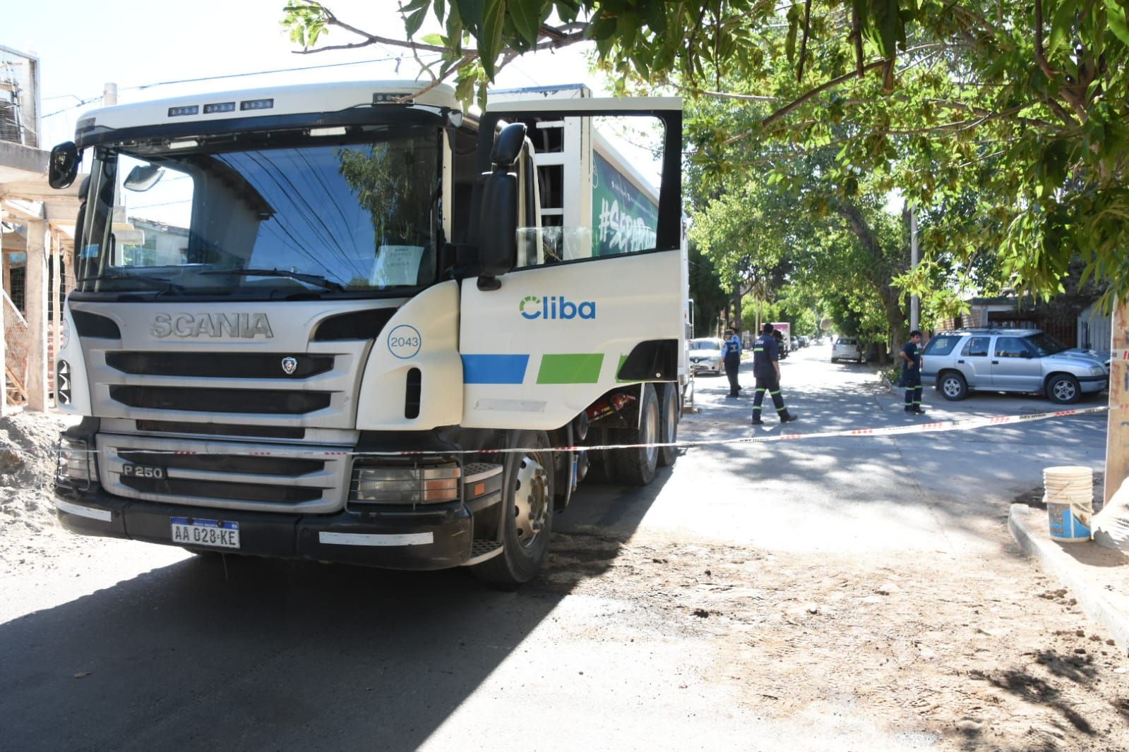 Murió un policía motorizado en un accidente con un camión de Cliba