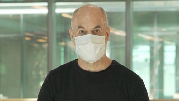 Larreta se sintió mal y fue internado