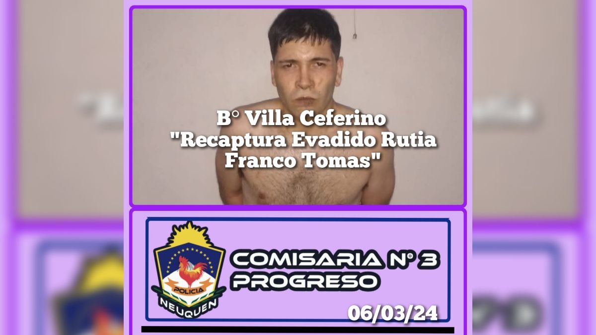 El recapturado Franco Rutia aceptó su responsabilidad por cuatro robos y fue condenado thumbnail