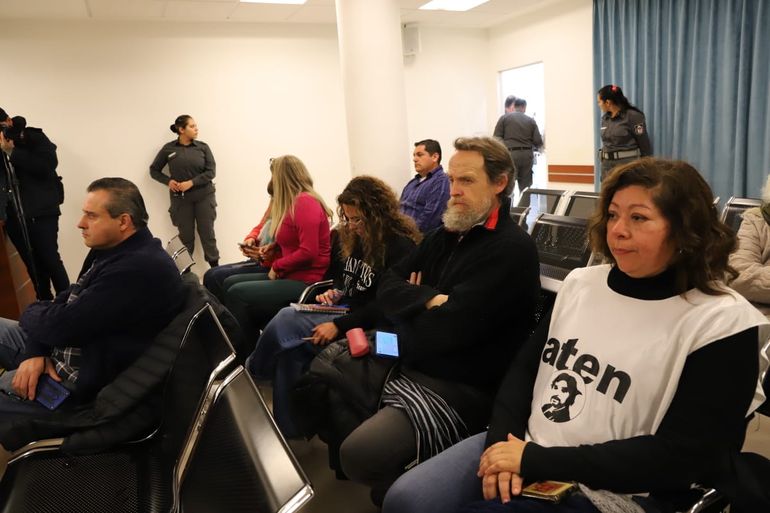 El secretario general de ATEN provincial, Marcelo Guagliardo declaró como testigo querellante en la muerte de la docentes Mónica Jara. El secretario general de ATEN provincial, Marcelo Guagliardo declaró como testigo querellante en la muerte de la docentes Mónica Jara.