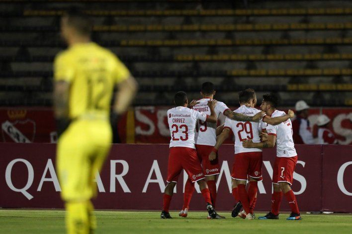 Copa Sudamericana: con un poQuito de susto, el Rojo pasó a los cuartos de final
