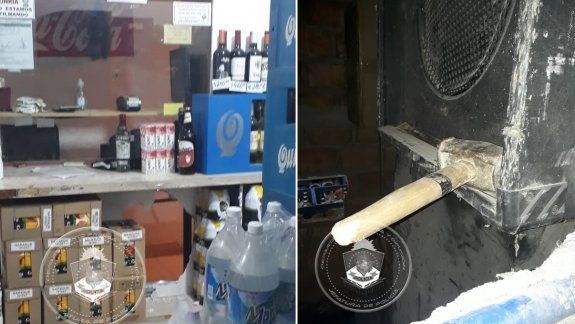Atraparon a un boquetero en una distribuidora