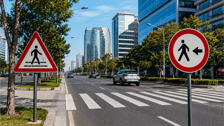 Es fundamental conocer el significado de estas dos señales de tránsito. Foto: IA&nbsp;