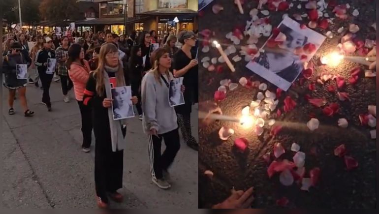 Villa La Angostura se movilizó a dos años del femicidio de Guadalupe