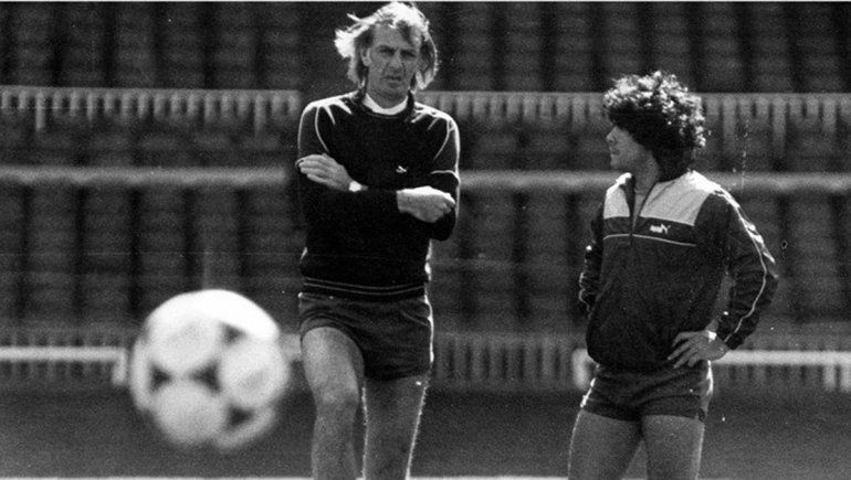 Maradona y Menotti, compartieron el Mundial de España '82.