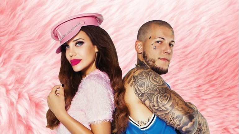 Charlotte y Alex Caniggia recibieron un peculiar homenaje en La Rural