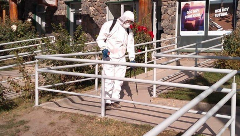 La Angostura reinicia actividades y refuerza desinfecciones