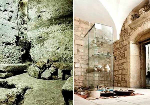 Arreglaba el baño de su casa y encontró ruinas de 2.500 años
