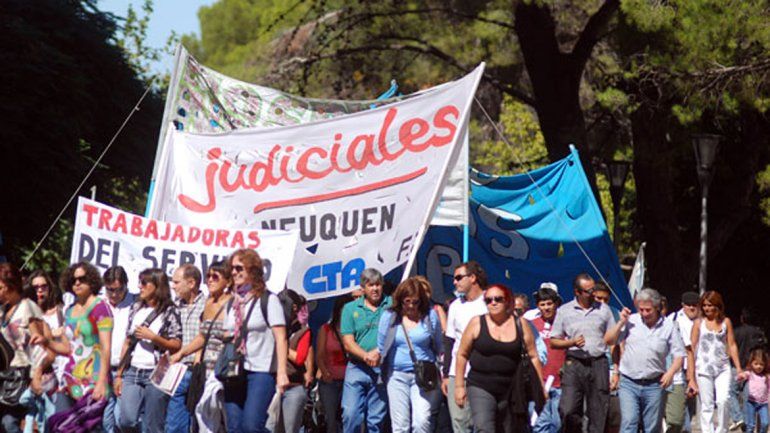Hoy y mañana la actividad judicial se verá resentida.