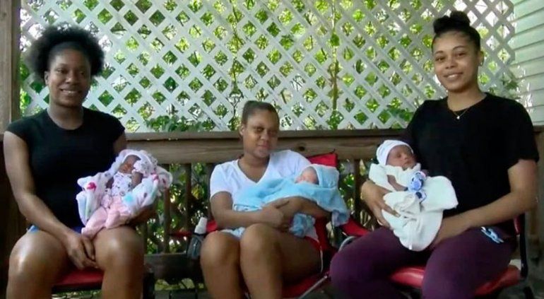 Ohio: tres hermanas dan a luz el mismo día