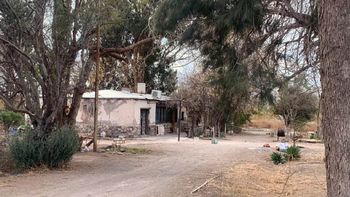 Vivienda en Mendoza, donde ocurrió el brutal crimen.
