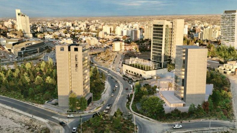 Una imagen de cómo quiedaría el nodo de ingreso a Neuquén en calle Doctor Ramón. | LM Neuquen Una imagen de cómo quiedaría el nodo de ingreso a Neuquén en calle Doctor Ramón.