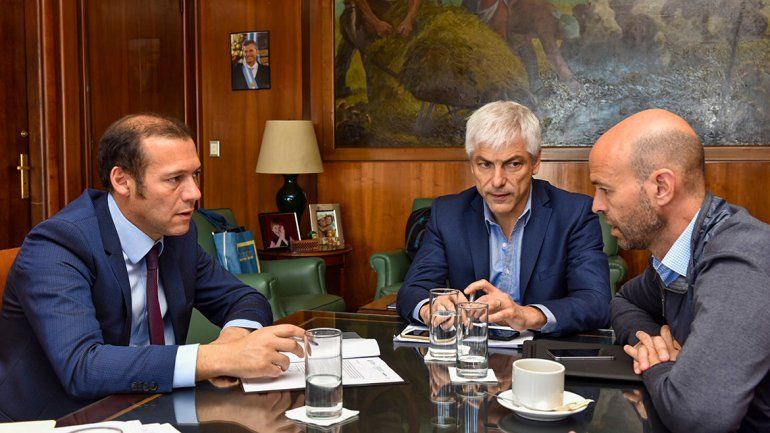 En Buenos Aires, Gutiérrez avanzó en gestiones para la provincia