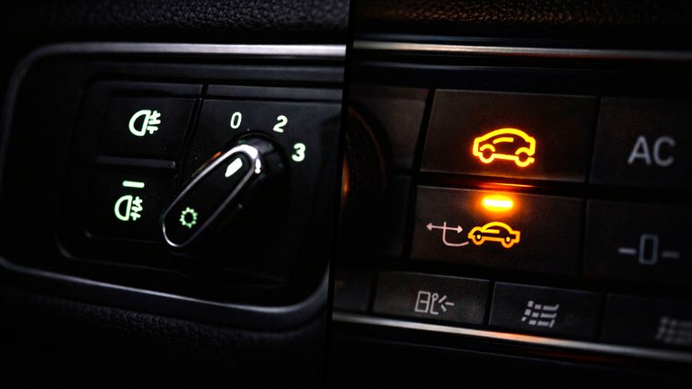 Los botones que regulan la altura de los faros y la circulación del aire, los menos tenidos en cuenta en el auto. Los botones que regulan la altura de los faros y la circulación del aire, los menos tenidos en cuenta en el auto.