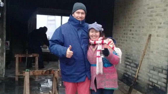 Una buena: la solidaridad sorprendió a la familia de Plottier que se le quemó la casa 