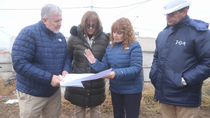 Comenzó la obra de red cloacal en El Trébol y beneficiará a 211 familias Comenzó la obra de red cloacal en El Trébol y beneficiará a 211 familias