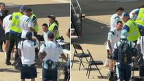 messi, a las carcajadas frente a la seguridad durante un control en el aeropuerto: el desopilante motivo messi, a las carcajadas frente a la seguridad durante un control en el aeropuerto: el desopilante motivo