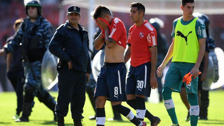 Independiente ganaba y se lo empataron sobre la hora