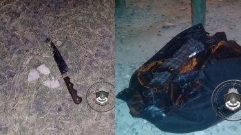 lo amenazaron con un cuchillo y le robaron todo lo que tenia