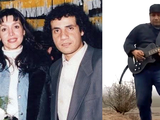 Marcelo junto a Gilda y ensayando al aire libre en Valle Medio. Un bajista de lujo, un docente ejemplar.