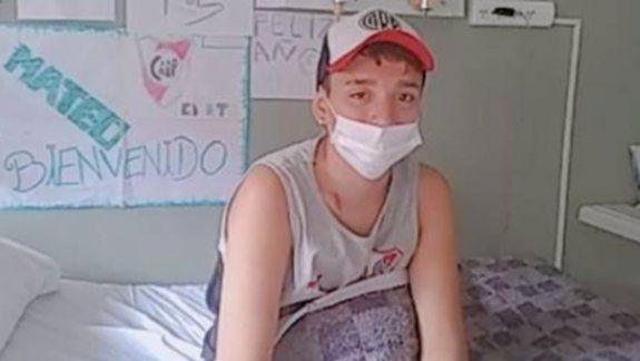 Mateo volvió a nacer luego de accidentarse en el lago Lolog