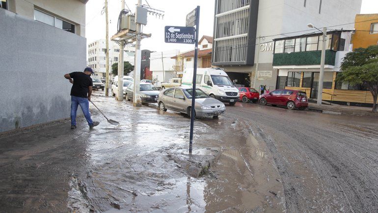 Las consecuencias de la tormenta en Neuquén.