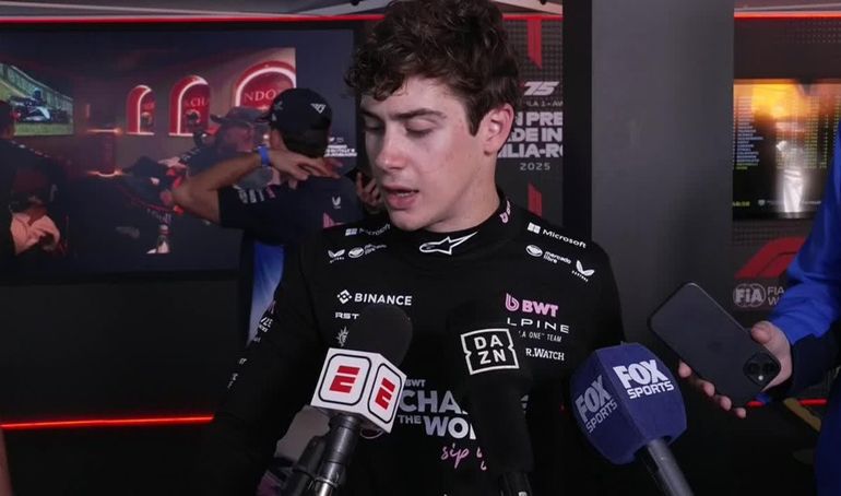 Franco Colapinto no sumó puntos en Imola.