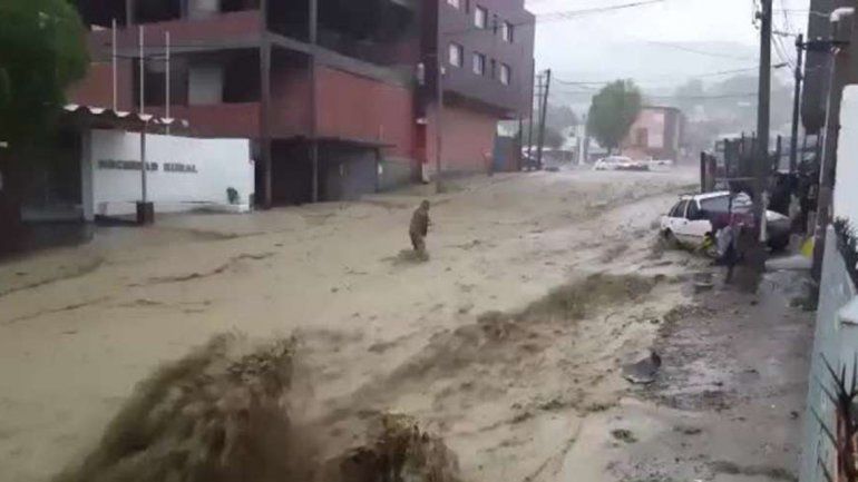 Temporal en Comodoro: el Gobierno asistirá a 1300 evacuados