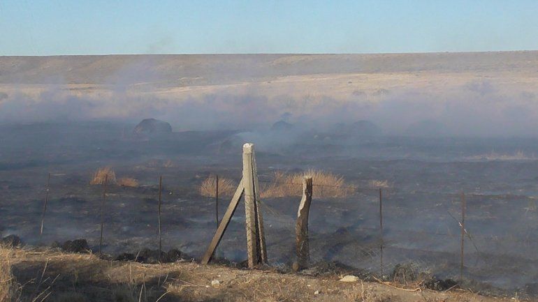 Quemaban basura y provocaron un enorme incendio en Zapala