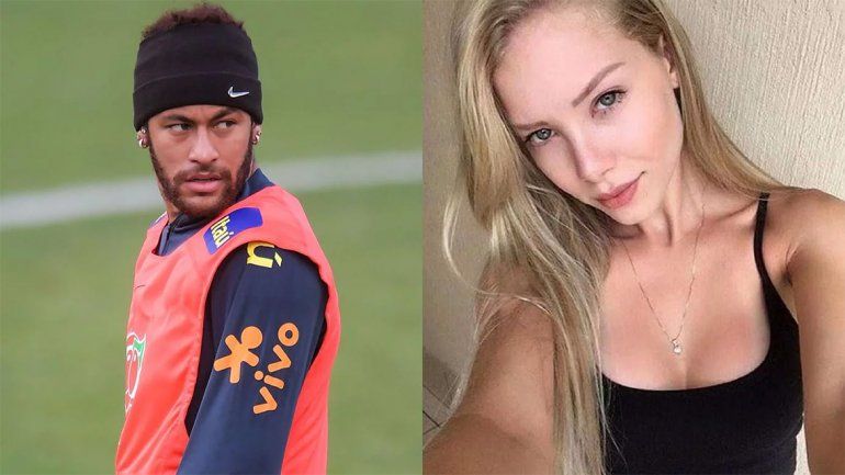 Se filtró un polémico chat entre la modelo que acusa de violación a Neymar y su abogado